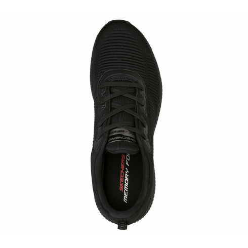 Pantofi sport, barbati, SKECHERS BOBS SQUAD, 232290-BBK negru, textil
